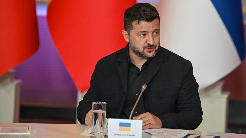 Владимир Зеленский, президент Украины