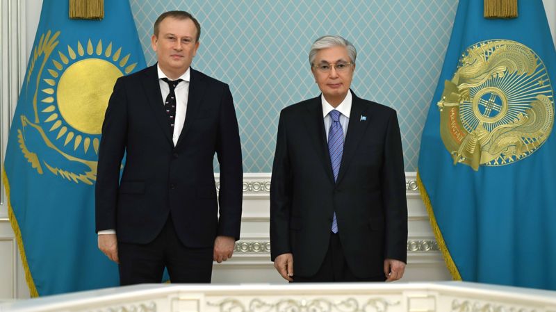Александр Дрозденко и Касым-Жомарт Токаев, встреча в Астане