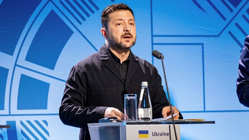 Владимир Зеленский, президент Украины