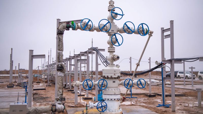 добыча газа, газовое месторождение, газовая отрасль, промышленность